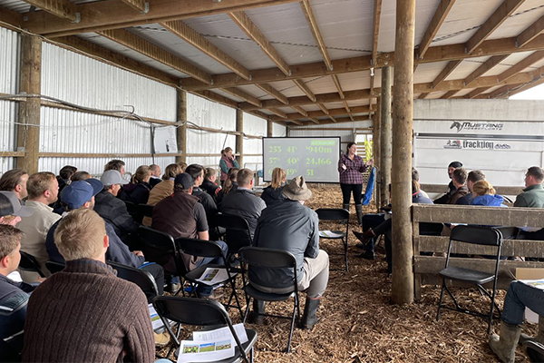 Programme participants visit Glen Eyre Dairy farm near Hornby