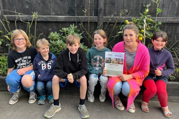 Victoria Bernard & her family, Garden to Table