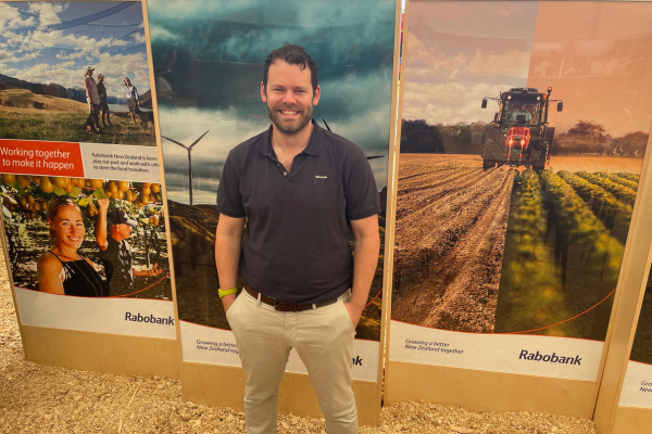 Rabobank NZ Head of Sustainable Business Development, Blake Holgate