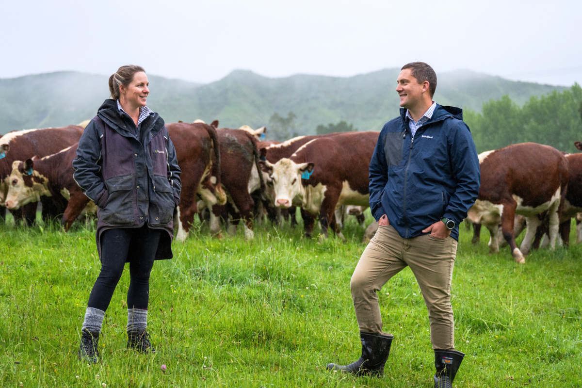 agri manager and client